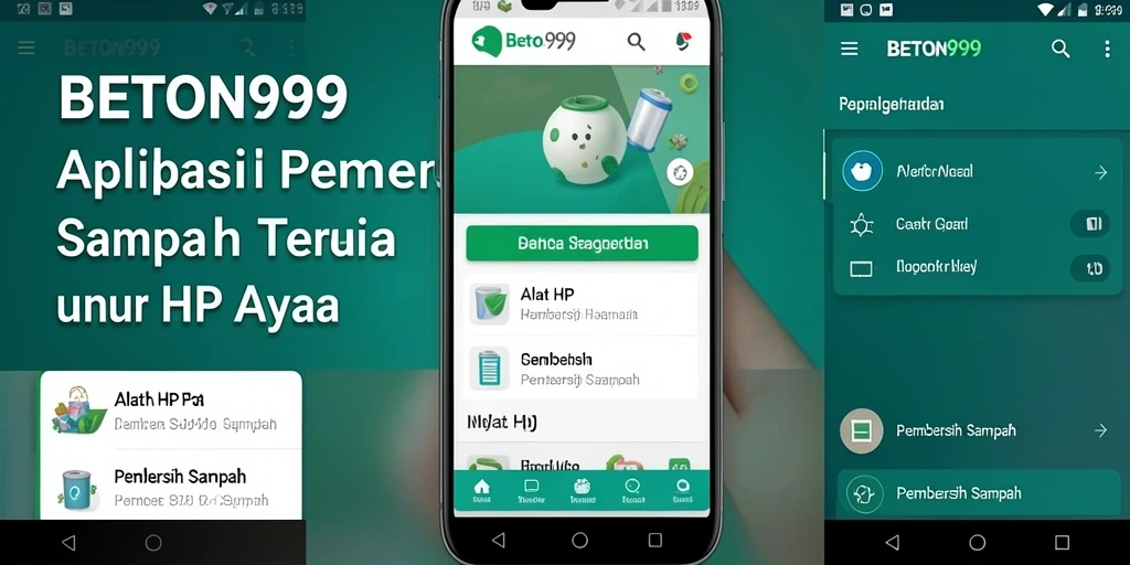 Antarmuka pengguna BETON999 yang sederhana dan intuitif