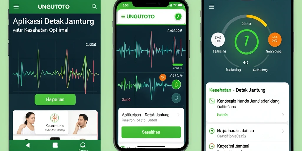 Tampilan antarmuka utama UNGUTOTO yang informatif dan mudah diakses.